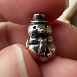 Pandora charm snowman